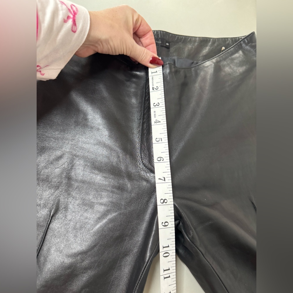 Rudsak Black Genuine Leather Pants — Size 6 - Picture 14 of 17